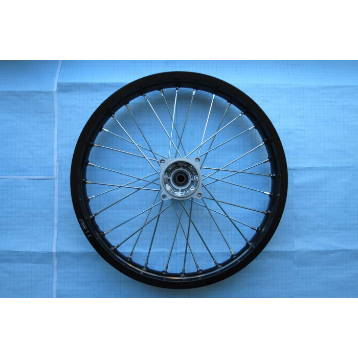 Колісний диск спицований, залізний, передній 1,60-17 -- X-RIDE COMPETITION