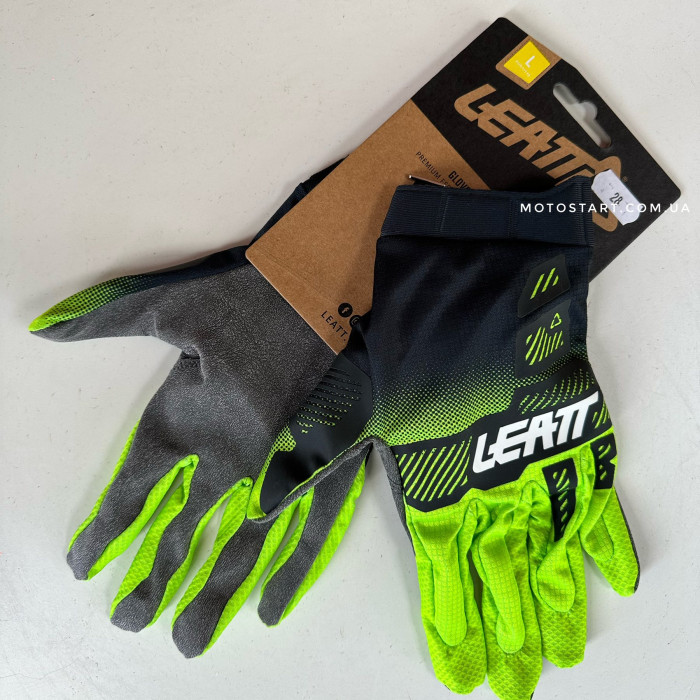 Рукавиці LEATT Glove Moto 1.5 GripR (Lime)