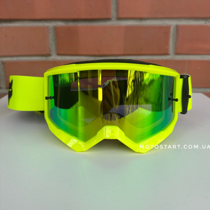 "Окуляри FOX MAIN SPARK Goggle - CORE [Flo Yellow]