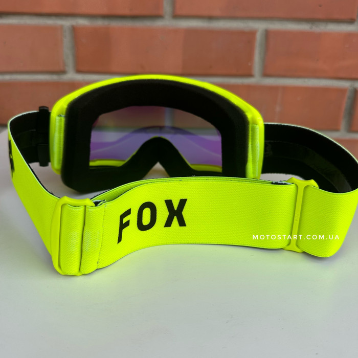 "Окуляри FOX MAIN SPARK Goggle - CORE [Flo Yellow]