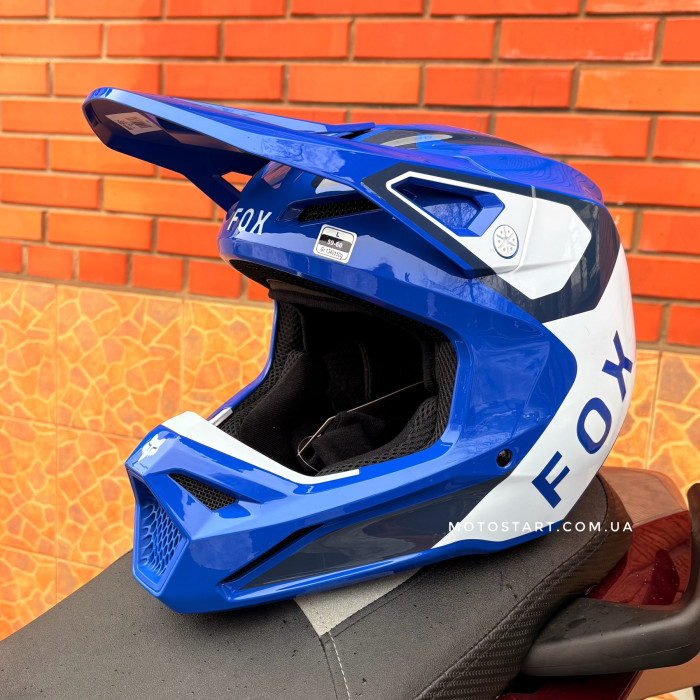 Шолом FOX V1 HELMET - LEAN [Blue]