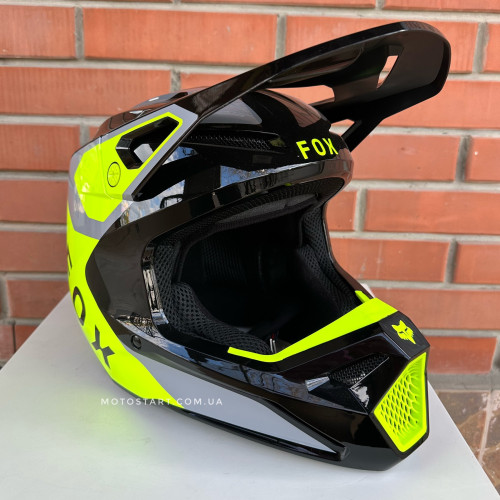 Шолом FOX V1 HELMET - LEAN [Yellow]