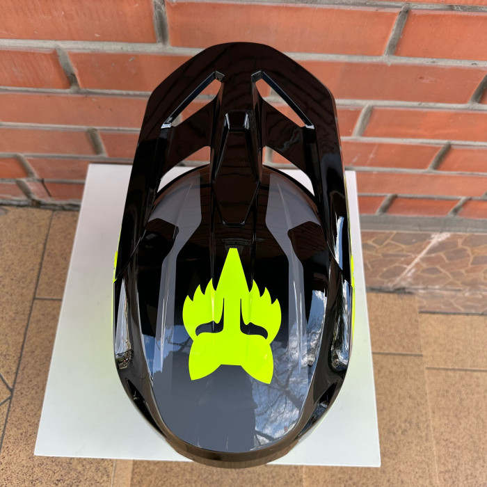 "Шолом FOX V1 HELMET - LEAN [Yellow]