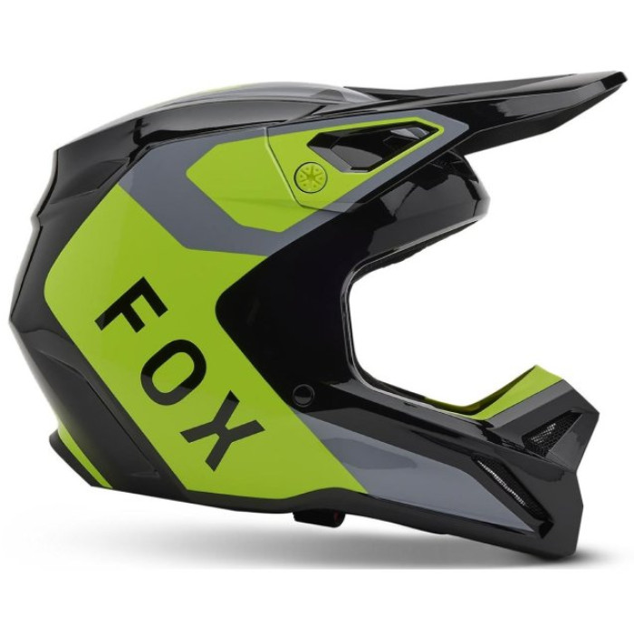 "Шолом FOX V1 HELMET - LEAN [Yellow]