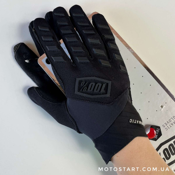 Рукавиці Ride 100% AIRMATIC Glove чорні