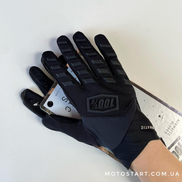 Рукавиці Ride 100% AIRMATIC Glove чорні