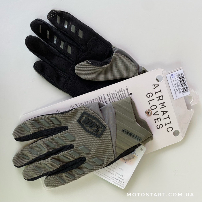 Рукавиці Ride 100% AIRMATIC Glove зелені