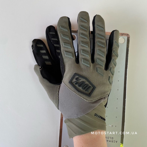 Рукавиці Ride 100% AIRMATIC Glove зелені