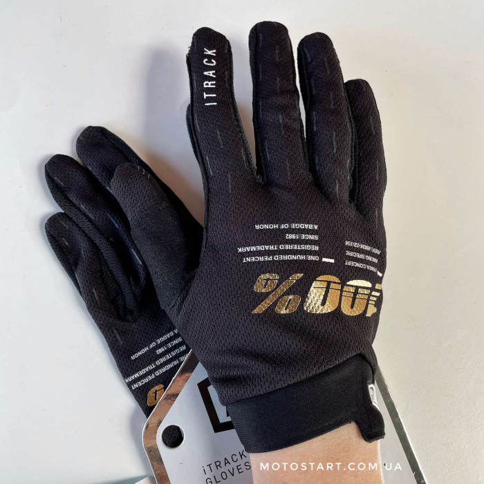 Рукавиці Ride 100% iTRACK Glove чорні