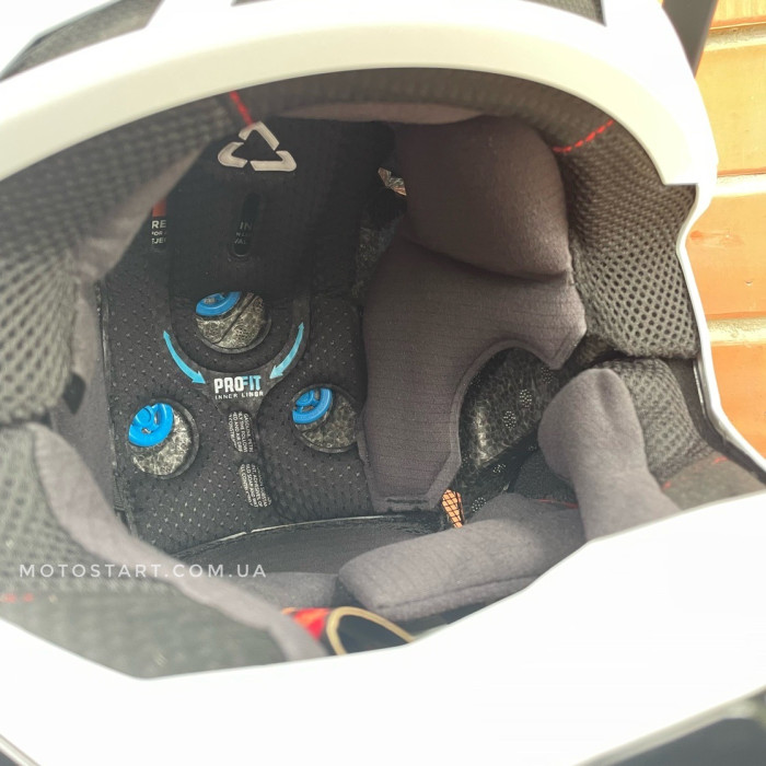 Шолом LEATT Helmet Moto 8.5 + Goggle (чорний)
