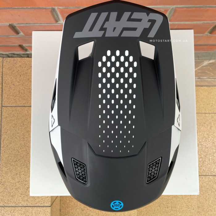 Шолом LEATT Helmet Moto 8.5 + Goggle (чорний)