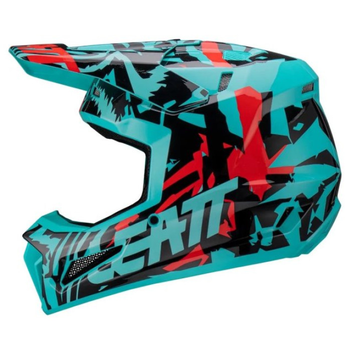 Шолом LEATT Helmet Moto 3.5 + Goggle (Fuel)