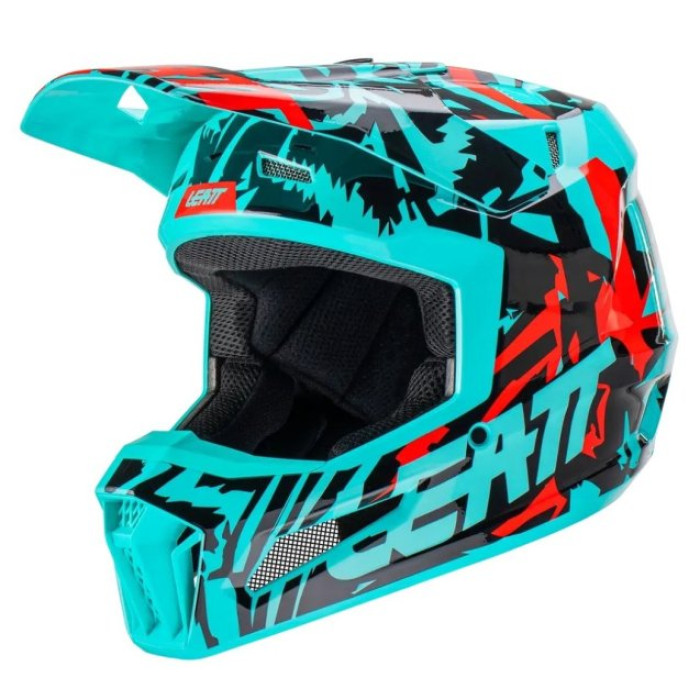 Шолом LEATT Helmet Moto 3.5 + Goggle (Fuel)