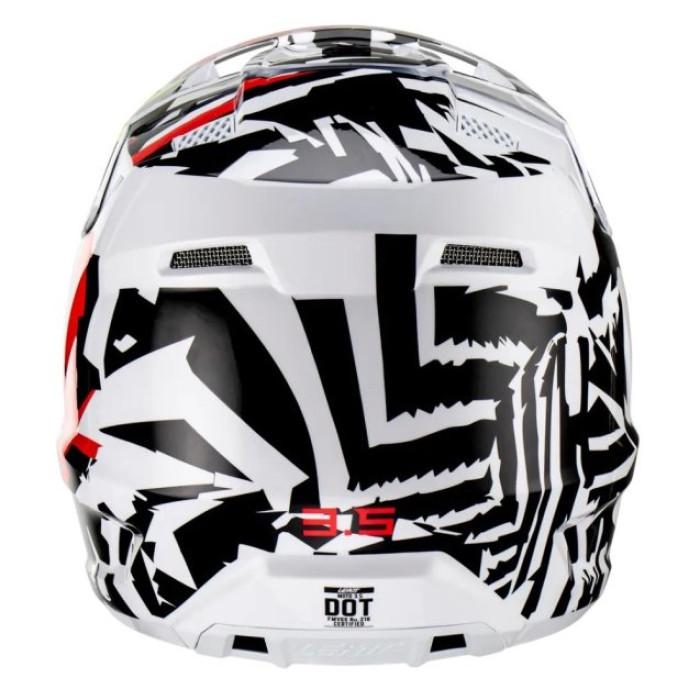 Шолом LEATT Helmet Moto 3.5 + Goggle (Zebra)