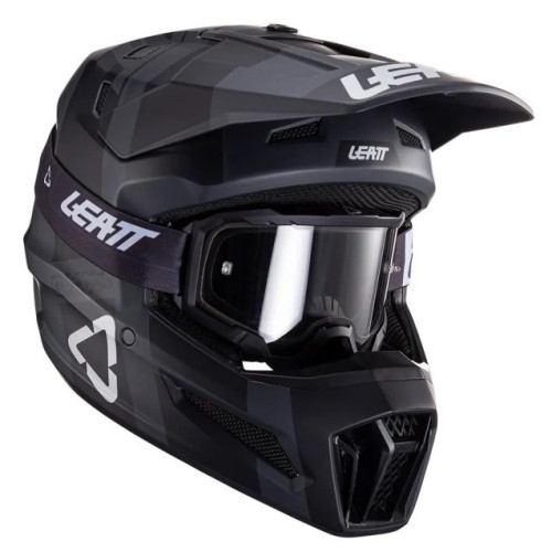 Шолом LEATT Helmet Moto 3.5 + Goggle (Black)