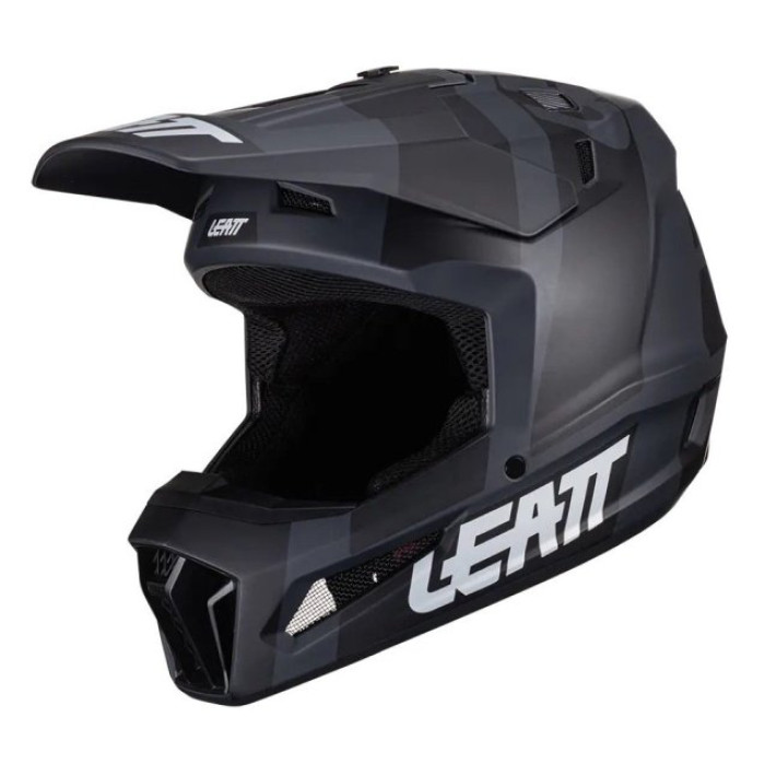 Шолом LEATT Helmet Moto 3.5 + Goggle (Black)
