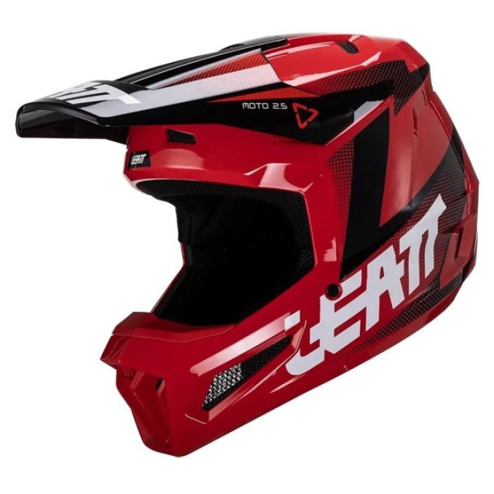 Шолом Leatt Helmet Moto 2.5 Red and black