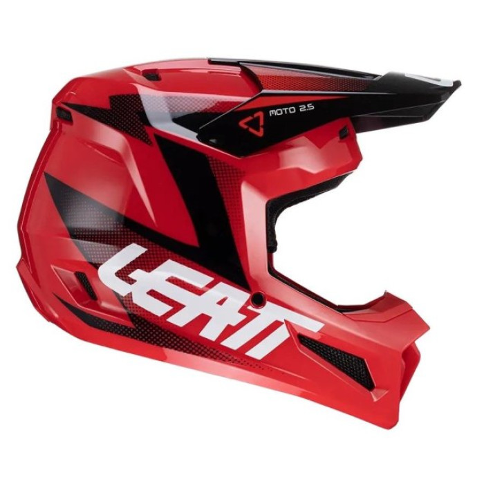 Шолом Leatt Helmet Moto 2.5 Red and black