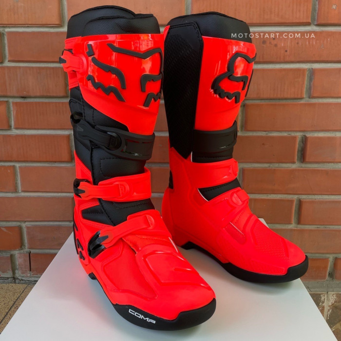 Мотоботи FOX COMP BOOT [Flo Orange]