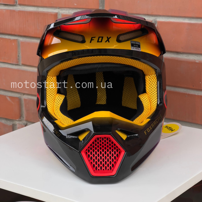 Шолом FOX V1 TOXSYK HELMET (Black)