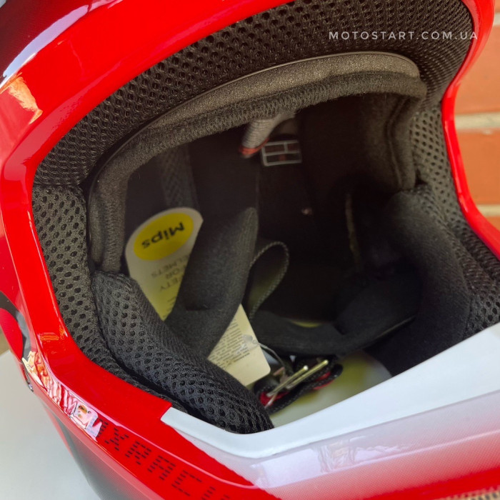 Шолом FOX V1 TOXSYK HELMET (flo red)