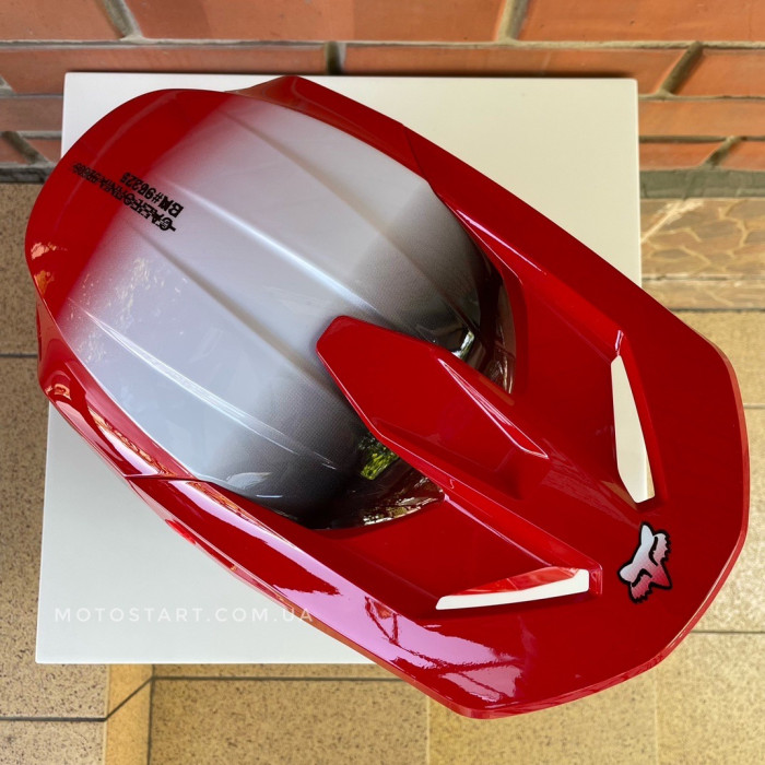 Шолом FOX V1 TOXSYK HELMET (flo red)