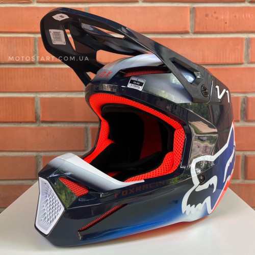 Шолом  FOX V1 TOXSYK HELMET (Midnight)
