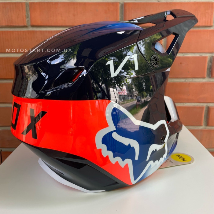Шолом FOX V1 TOXSYK HELMET (Midnight)
