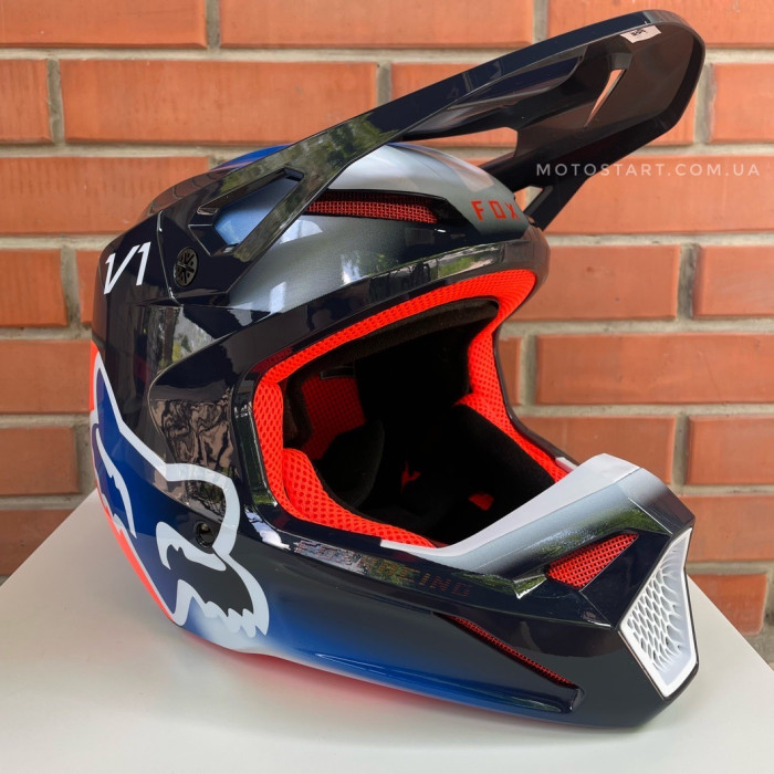 Шолом FOX V1 TOXSYK HELMET (Midnight)