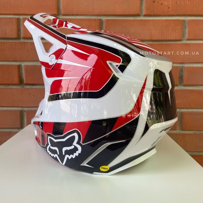 Шолом FOX V1 GOAT HELMET (Red)