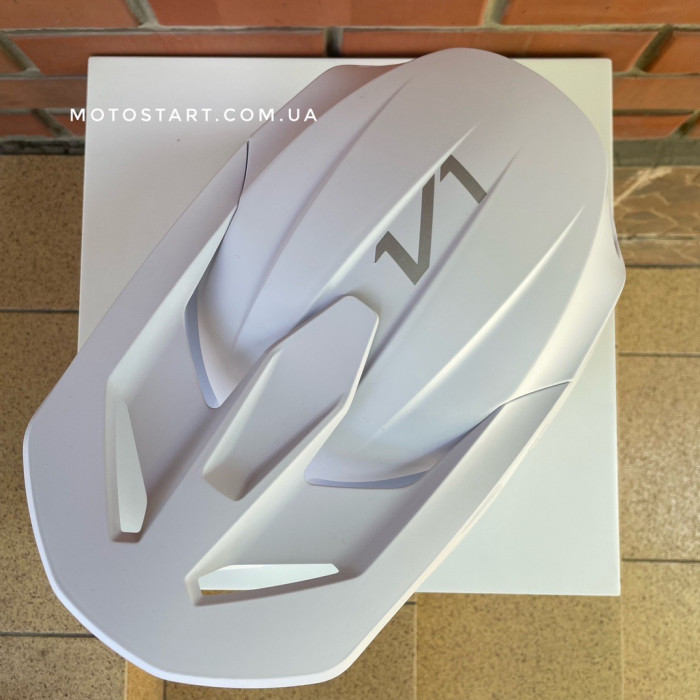 Шолом FOX V1 SOLID HELMET (Matte white)