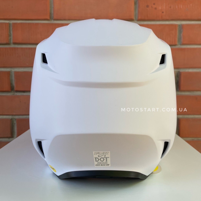 Шолом FOX V1 SOLID HELMET (Matte white)