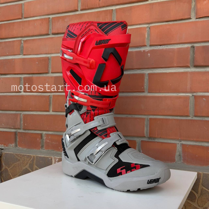 Мотоботи LEATT 5.5 FlexLock Enduro Boot - JW22 [Red]