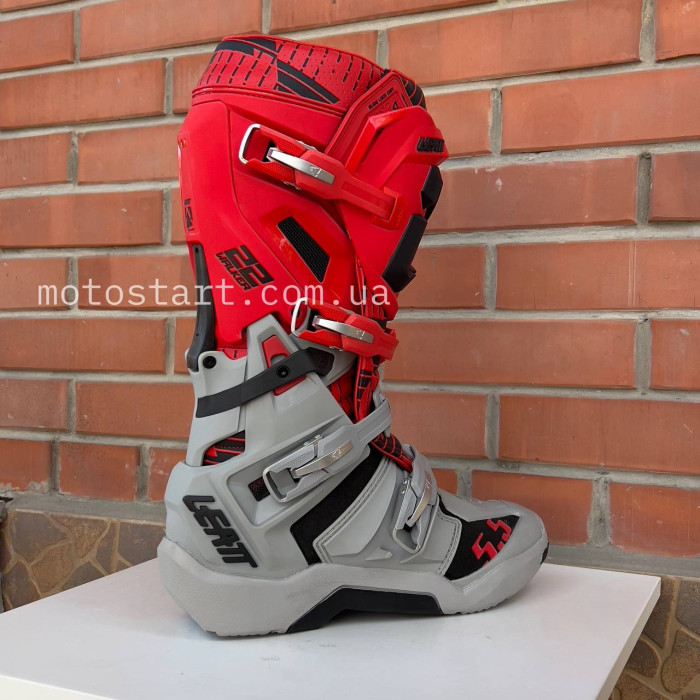 Мотоботи LEATT 5.5 FlexLock Enduro Boot - JW22 [Red]