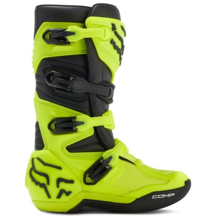 Мотоботи FOX COMP Youth Boot [Flo Yellow] підліткові