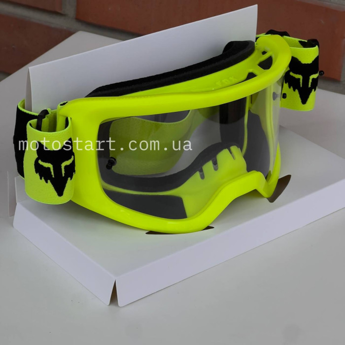 Мото окуляри FOX AIRSPACE II GOGGLE - CORE (Flo Yellow)