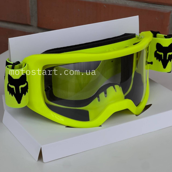 Мото окуляри FOX AIRSPACE II GOGGLE - CORE (Flo Yellow)