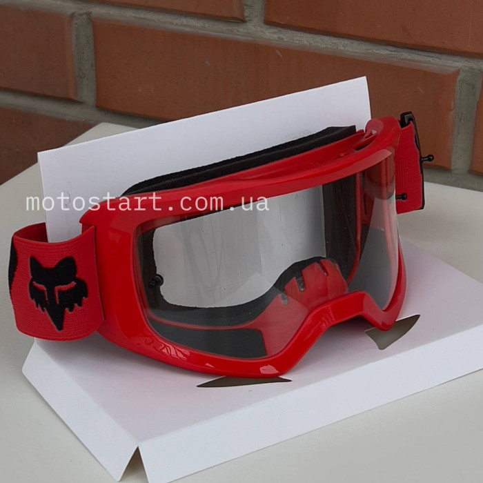 Мото окуляри FOX MAIN II GOGGLE - CORE (Flo Red)