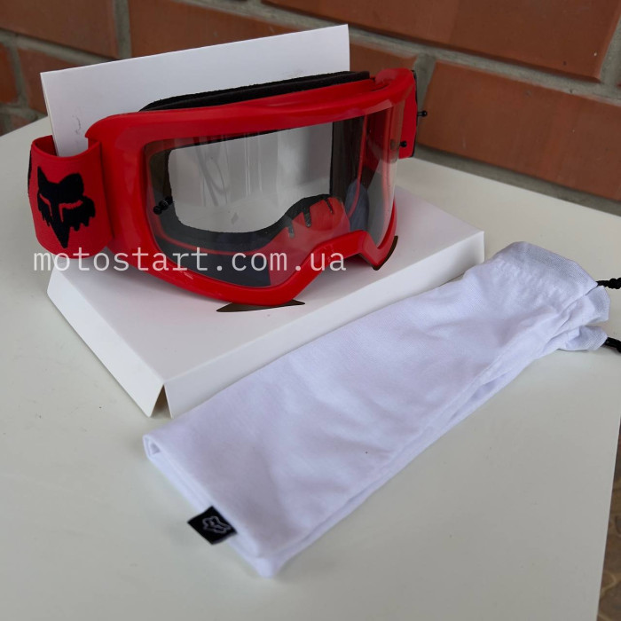 Мото окуляри FOX MAIN II GOGGLE - CORE (Flo Red)