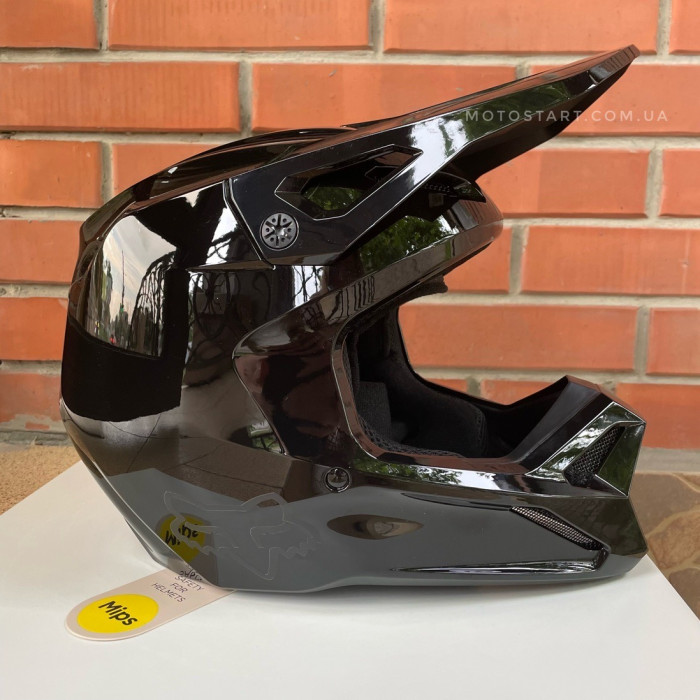 Шолом FOX V1 SOLID HELMET (Black)