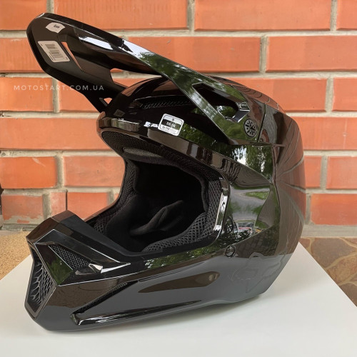 Шолом FOX V1 SOLID HELMET (Black)