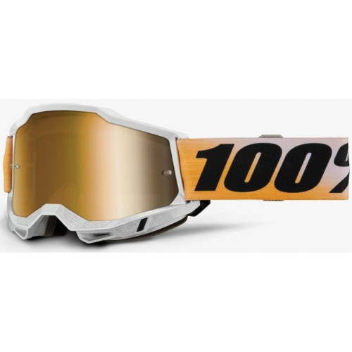 Мото окуляри 100% ACCURI 2 Goggle Shiv - Mirror Gold Lens