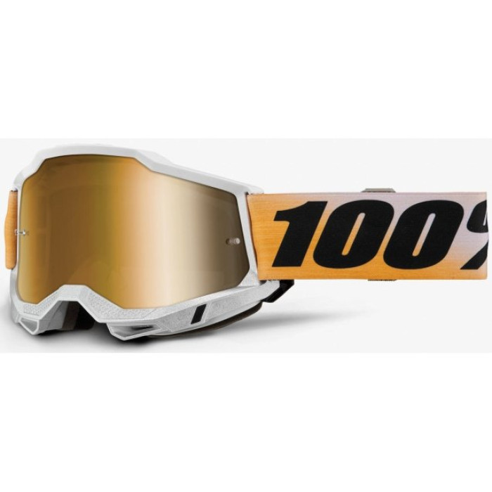 Мото окуляри 100% ACCURI 2 Goggle Shiv - Mirror Gold Lens