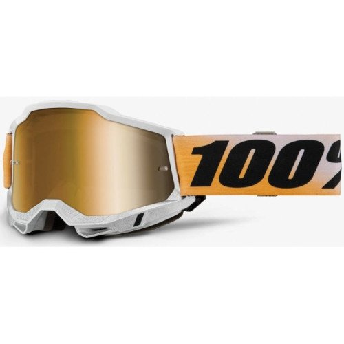 Мото окуляри 100% ACCURI 2 Goggle Shiv - Mirror Gold Lens