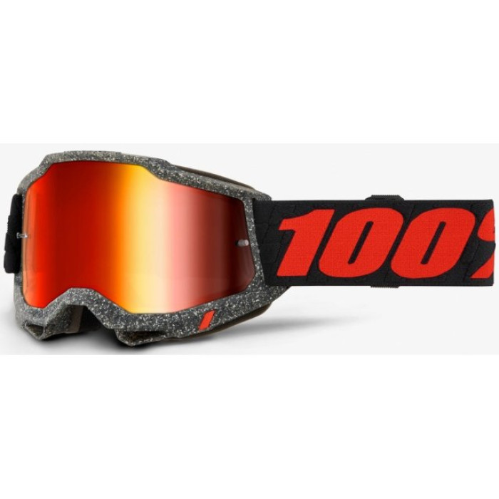 Мото окуляри 100% ACCURI 2 Goggle Huaraki - Mirror Red Lens