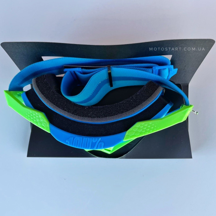 Мото окуляри 100% Racecraft 2 Goggle Fremont - Mirror Blue Lens