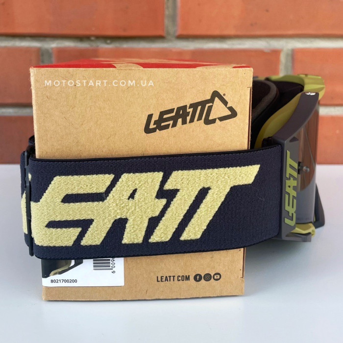 Мото окуляри LEATT Goggle Velocity 6.5 - Platinum (sand)