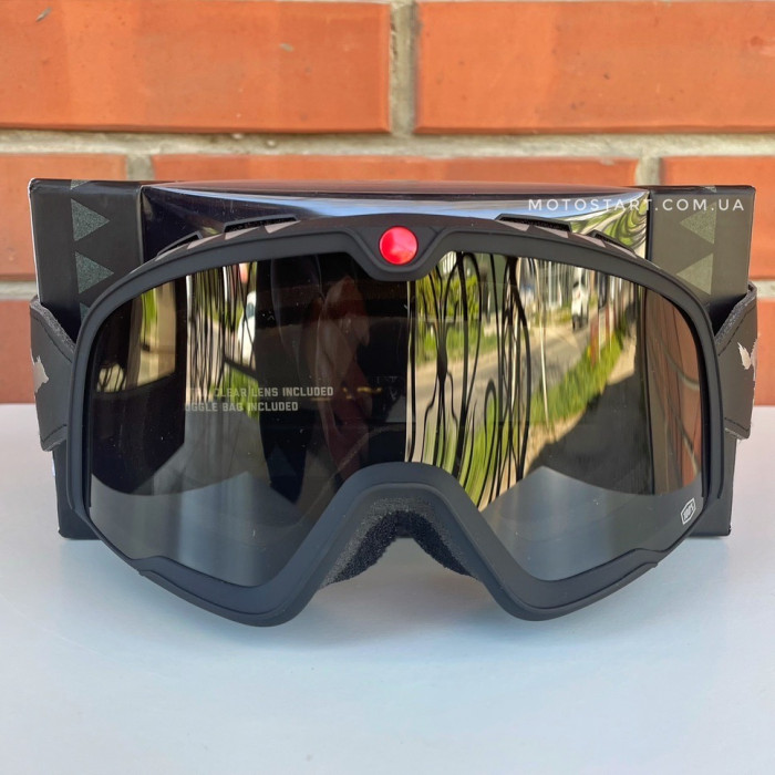 Мото окуляри 100% BARSTOW Goggle El Solitario - Smoke Lens