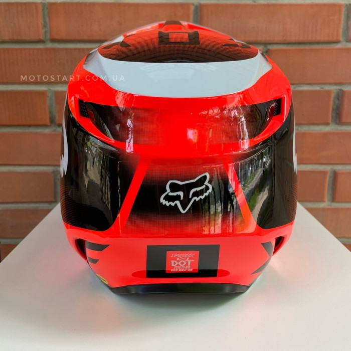 Шолом FOX V1 LEED HELMET (flo orange)
