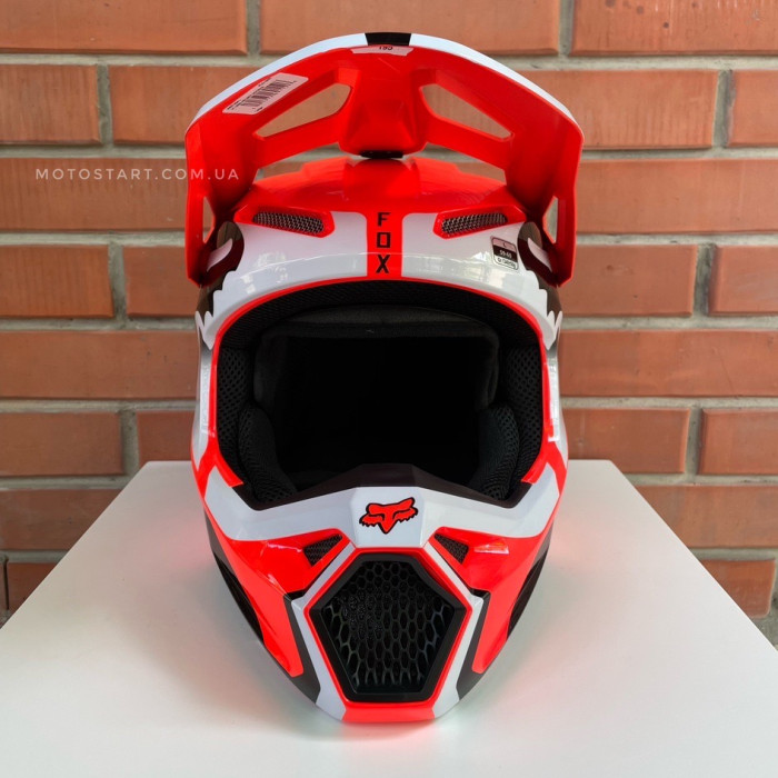 Шолом FOX V1 LEED HELMET (flo orange)